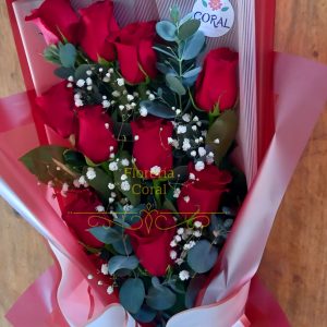 ramo de 10 rosas
