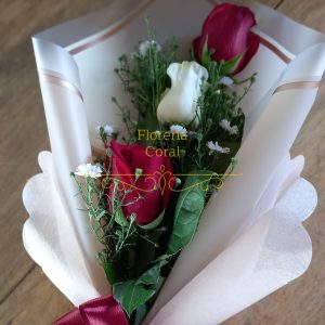 ramo de 3 rosas